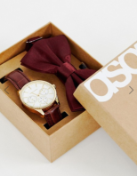 ASOS Watch and Bow Tie Set